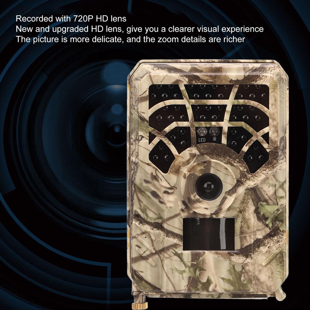 PR300A Уличная охотничья камера IP56 HD Инфракрасная камера 0.8с Скорость срабатывания Обнаружение поля Мониторинг Следовая камера