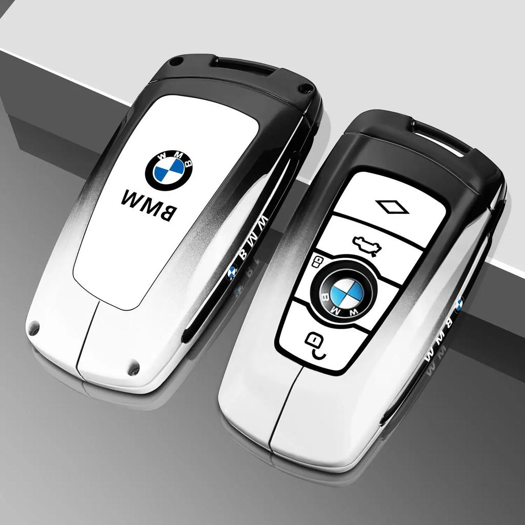 ORWI7 Car Key Case Cover Key Bag For BMW F20 G20 G30 X1 X3 X4 X5 G05 X6 Accessories Car-Styling Holder Shell Keychain Protection