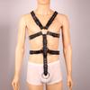 Men'S Leather Shoulder Straps Bundled Chest Straps Nightclub Props Alternative Sex Straps Straps