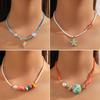 European & American Ocean Style Multicolor Seed Bead Necklace - Cute & Fashionable Clavicle Chain