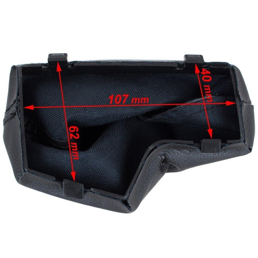 BMW X3 E83 03-11 Gear Shift Protective Boot, Black + Frame, Automatic