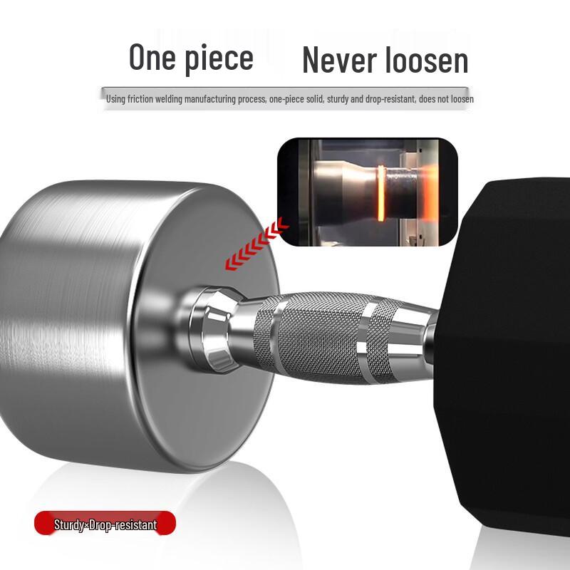 PROIRON 12-Sided Rubber Coated Dumbbells & Sets