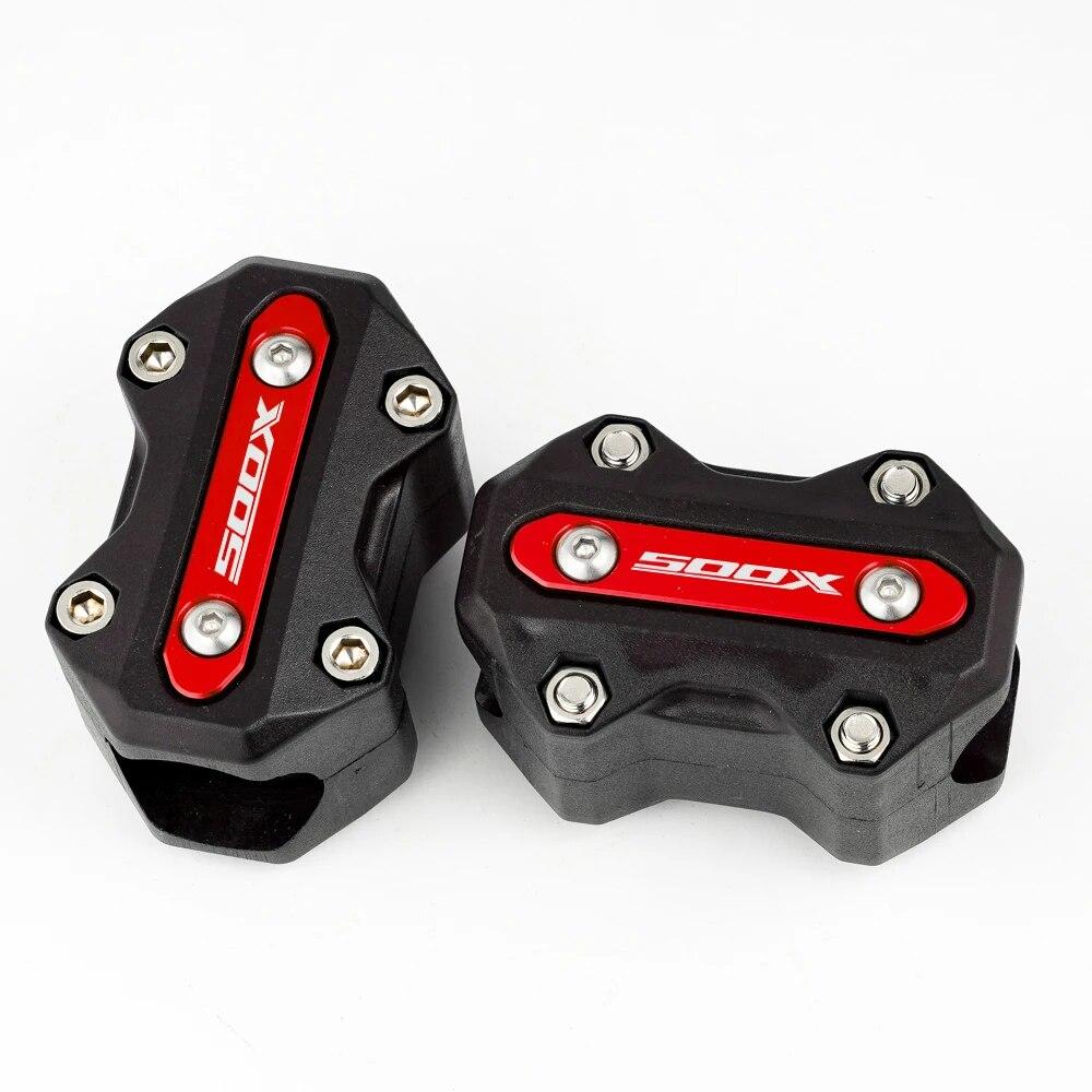 Подходит для Honda CB500X CB500F NC750X NC 750X круглый год защита двигателя мотоцикла защита бампера декоративный блок с лазерным логотипом