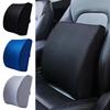 Car Lumbar Support Cushion Memory Foam Winter Pillows Lumbar Support Back Massager Waist Cushion For Car Chair Home Office I6B5