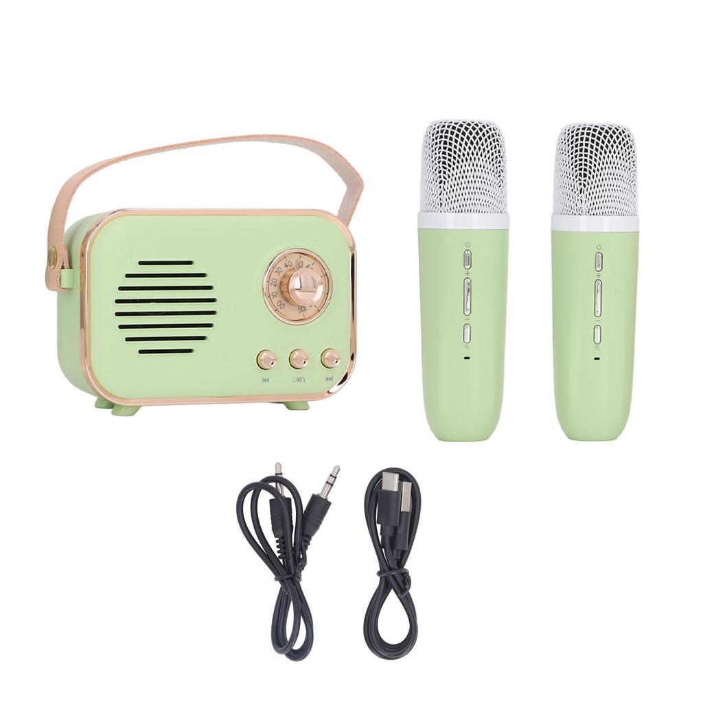 Динамик Караоке Комплект Портативный Многофункциональный Высокоемкостный Аккумулятор Маленький Беспроводной Караоке Комплект для