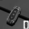 Внутренние накладки для Ford Focus 4 ST Mondeo 5 MK5 Mustang F-150 Explorer Edge Fiesta Kuga MK3 4 Кожаный цинковый чехол для брелока автомобиля