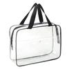 Waterproof Storage Bag Transparent PVC Tote Pouch for Building Blocks Beach Toys Toiletries