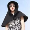 Summer Women's Sun Protection Hat Large Brim UV Protection Face Covering Neck Guard Hat Adjustable