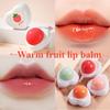 Бальзам для губ с фруктовым вкусом, увлажняющий, питательный и увлажняющий бальзам для губ, компактный и портативный бальзам для губ в форме маленького пудинга