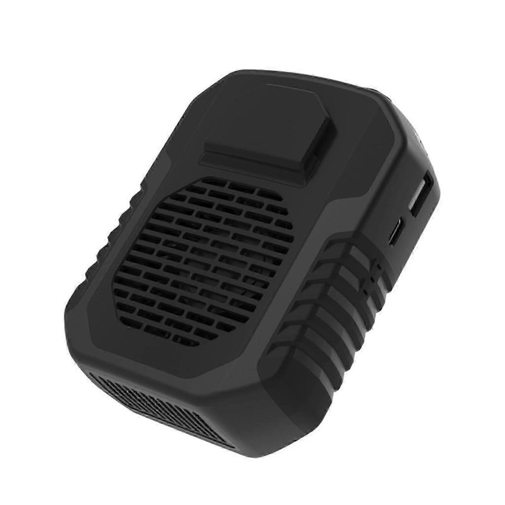 New Arrive 6000mAh Portable Waist Clip Fan Belt Fan Body Fan Strong Airflow, 3 Speeds, Rechargeable belt clip fan with USB port SZRH A-X