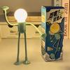 Human Light Bulb Suction Cup Night Light Table Lamp Desktop Decorative Gift