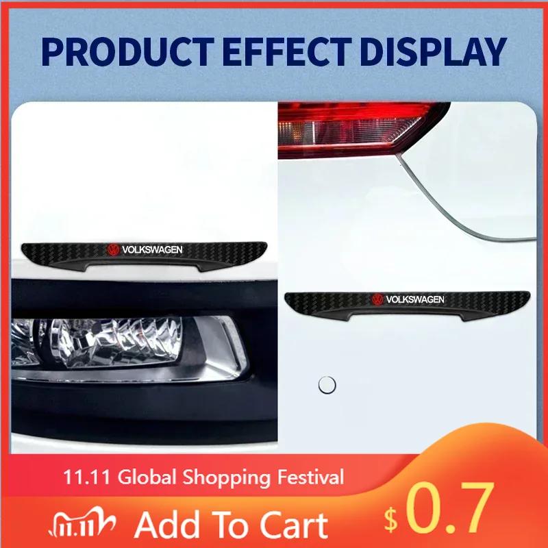 New New Car Door Anti-collision Bumper Strip Trim Protector Stickers For Volkswagen VW Golf Polo Tiguan Jetta Touran Passat B