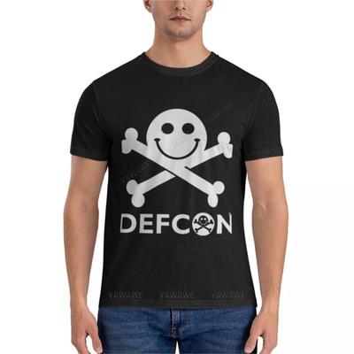 Брендовая футболка мужские топы Defcon Графическая футболка кавайная одежда Блузка мужские футболки с коротким рукавом