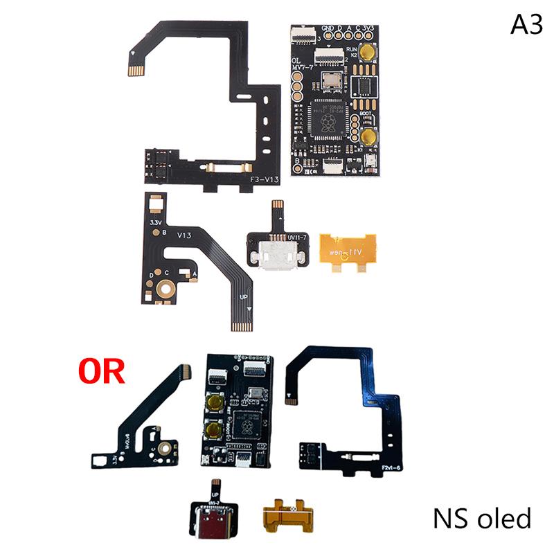 Для Ns Oled V4 Ns Lite V4.1 чип Rp2040 Switch Core V4 V5 набор прошиваемых обновляемых обеих Поддерживаются V1 V2 Консоль Замена частей