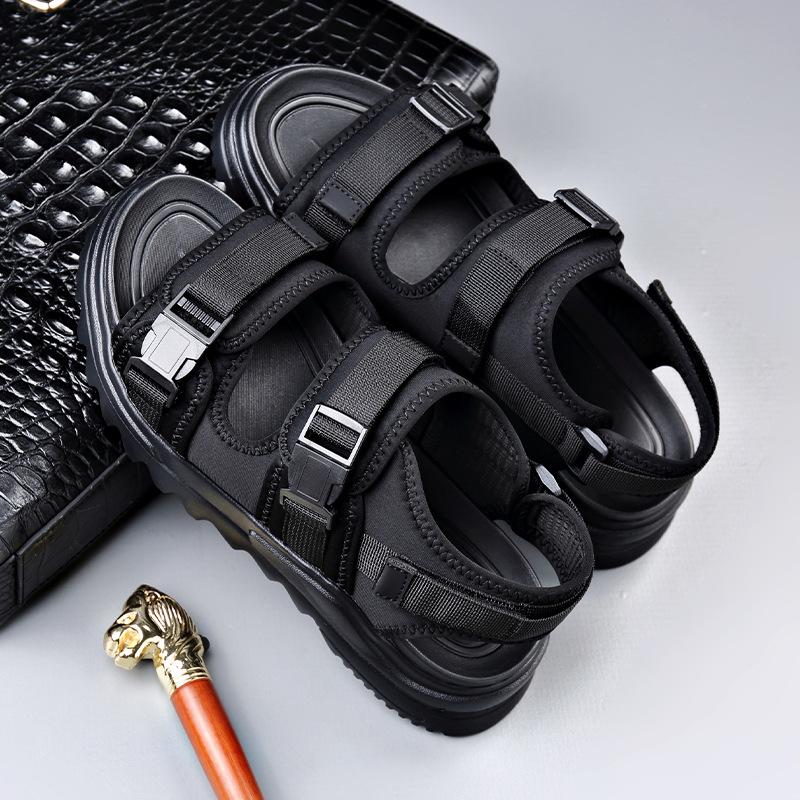 FashionSummer New Designer Sports Sandals for Men Fashion Casual High Quality Black Outdoor Beach Shoes Sandals Male