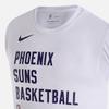 Nike Повседневный быстросохнущий баскетбольный жилет без рукавов с круглым вырезом и буквенным логотипом, мужские топы белого цвета HF7461-100