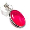 Pink Triplet Opal Gemstone 925 Sterling Silver Jewelry Pendant 1.85"