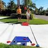 Набор игр для метания мешков с песком на открытом воздухе Портативная игра Corn Hole Складные игры для бросков на заднем дворе Кемпинг Командные виды спорта Подарок для взрослых и детей