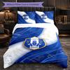 Sheffield Wednesday Football 3 Piece Bedding Set Soft Duvet Cover Set with Pillowcases Printed Bedroom Decor Set for Home