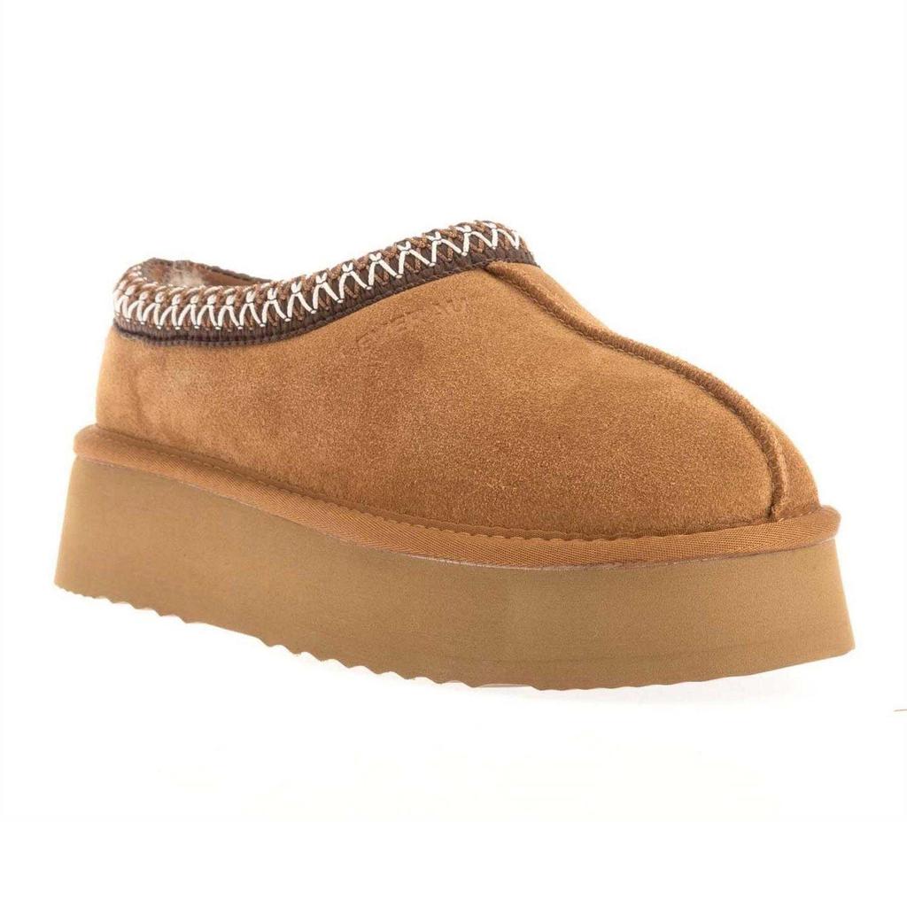 EverAu Womens/Ladies Wonga Cow Suede Platform Slippers