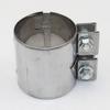 304 stainless steel pipe clamp Round pipe fastening fittings Strong butt fitting General hoop length 88mm