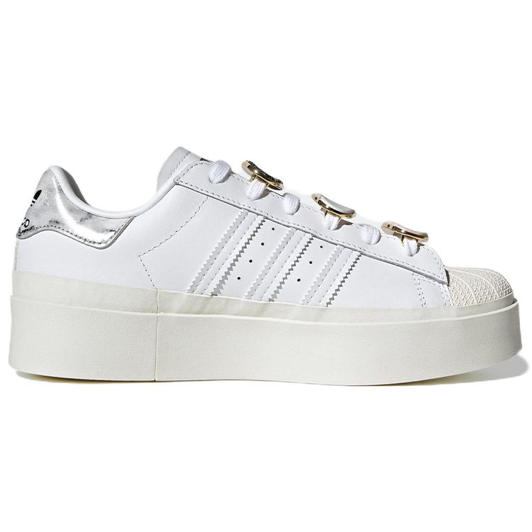 adidas Женские кроссовки Superstar Bonega White Gold Metallic Cream Cloud-White GY1485