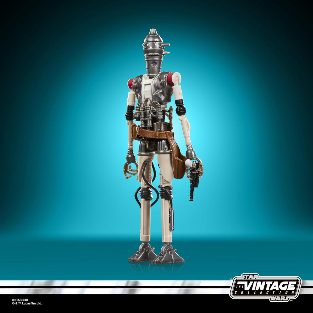 Hasbro ЗВЕЗДНЫЕ ВОЙНЫ Коллекция Винтаж Мандалорец IG-11 (Шериф Неварро) Премиальная коллекционная фигурка 9,5 см G2619 (аутентичный)