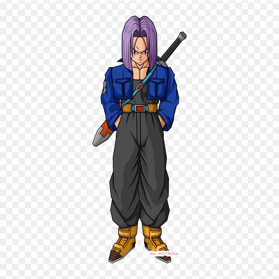 Patches For Clothes Bag Iron On Thermal Stickers Trunks Futur Render Trunks Goku Pattern Washable Heat Transfer