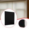 Blackout Curtain Window Pleated Shades Cordless Lift Multipurpose Heating Insulation Peel and Sticky