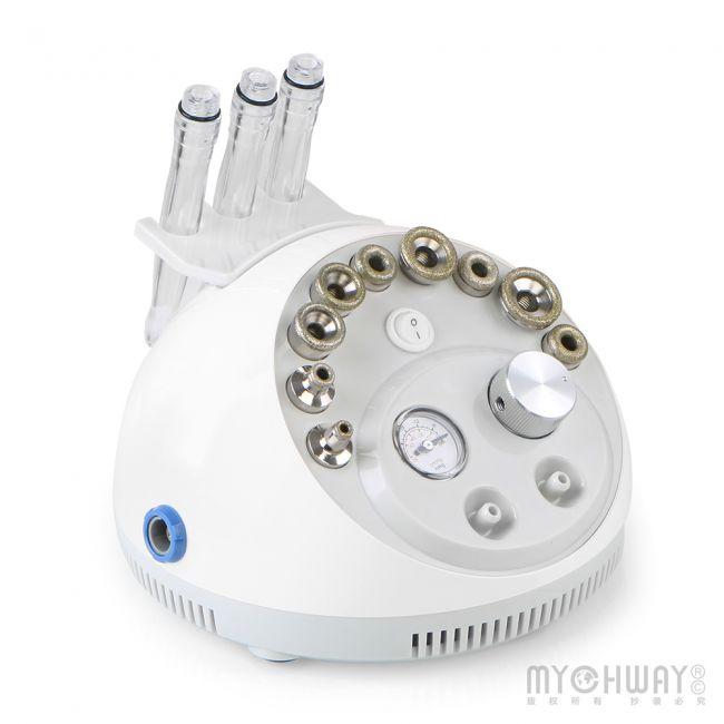 2 In 1 Dermabrasion Microdermabrasion Skin Scrubber Pore Cleaning Vacuum Face Peeling Machine