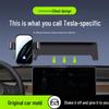 Регулируемый бесшумный автомобильный держатель для телефона Tesla Model 3/Y