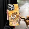 Мультяшный Толстый Тигр Смешной Мягкий Чехол для Телефона для iPhone 15 16 17 Pro Max 17Air 16E 14 Plus 13 12 Mini Ударопрочный Задний Корпус