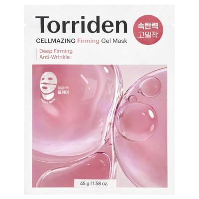 Cellmazing Firming Gel Beauty Mask, 1 тканевая маска, 45 г (1,58 унции)