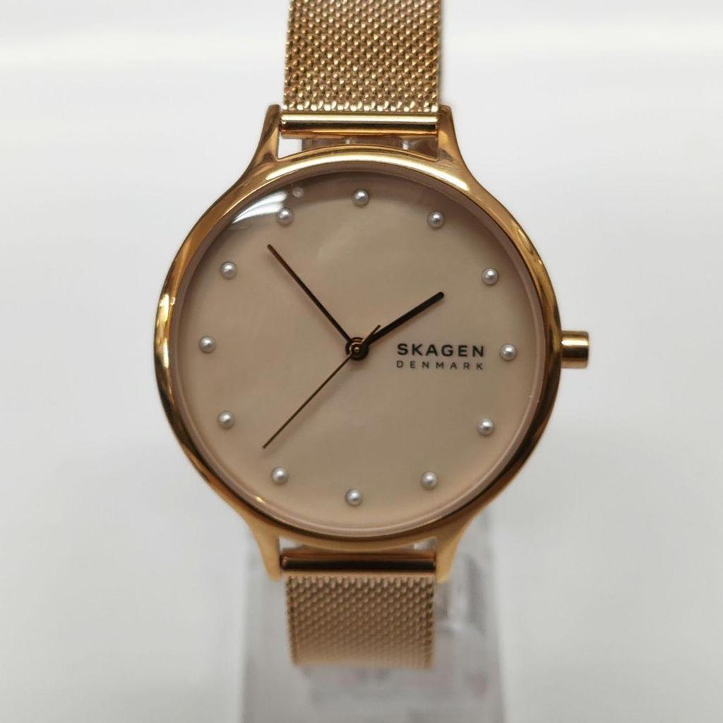 Used New SKAGEN DENMARK Rose Gold Mesh SKW2773