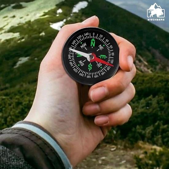 45 мм большой циферблат высокой точности водонепроницаемый военный компас подходит для кемпинга походов, скалолазания, путешествий