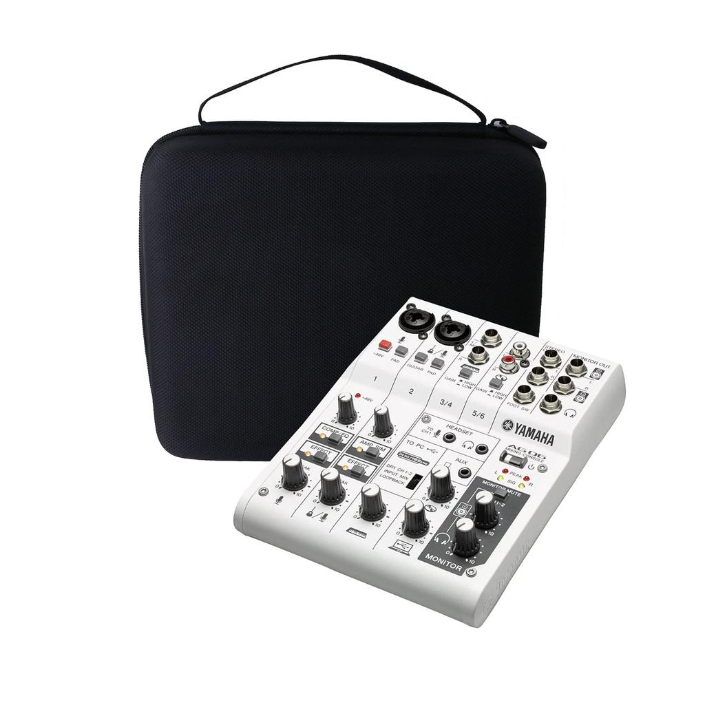 Yamaha 6-Channel AG06AG06MK2 Webcasting Mixer Protective Carrying Case - Waiyu JP (Big)
