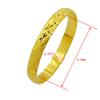 24k Gold Bracelet Plating Gold Gypsophila Gold Color Bracelet For Women Wedding Jewelry Gifts