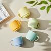Керамическая бытовая чашка для воды, креативная чашка, простая офисная чашка, высококачественная кофейная чашка
