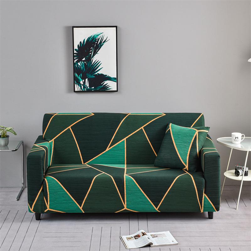 Sofa Cover All Season Style Sofa Cover  Full Cover Elastic Sofa Cover  Full Cover Fabric Combination Anti Slip Cover