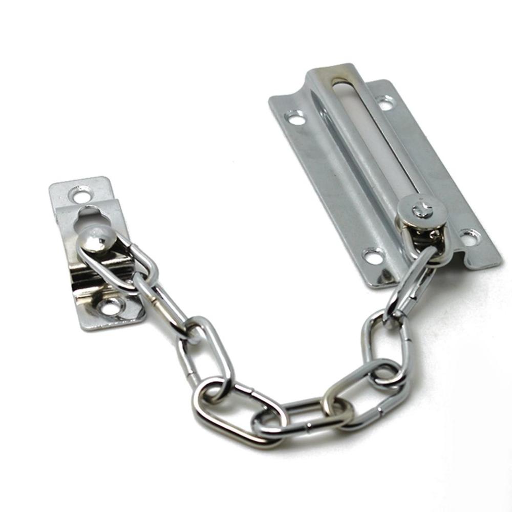 with Screws Decorative Chain Bolt Door Chain Sliding Door Lock Door Safety Guard Door Hardware