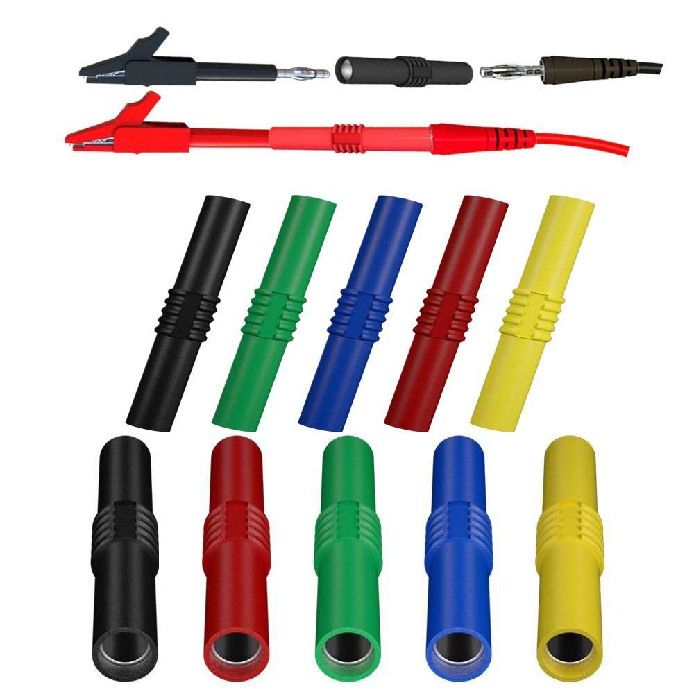 Соединительная муфта для штекера типа «банан» Гнездо 4 мм на 4 мм Изолированное гнездо типа «банан»