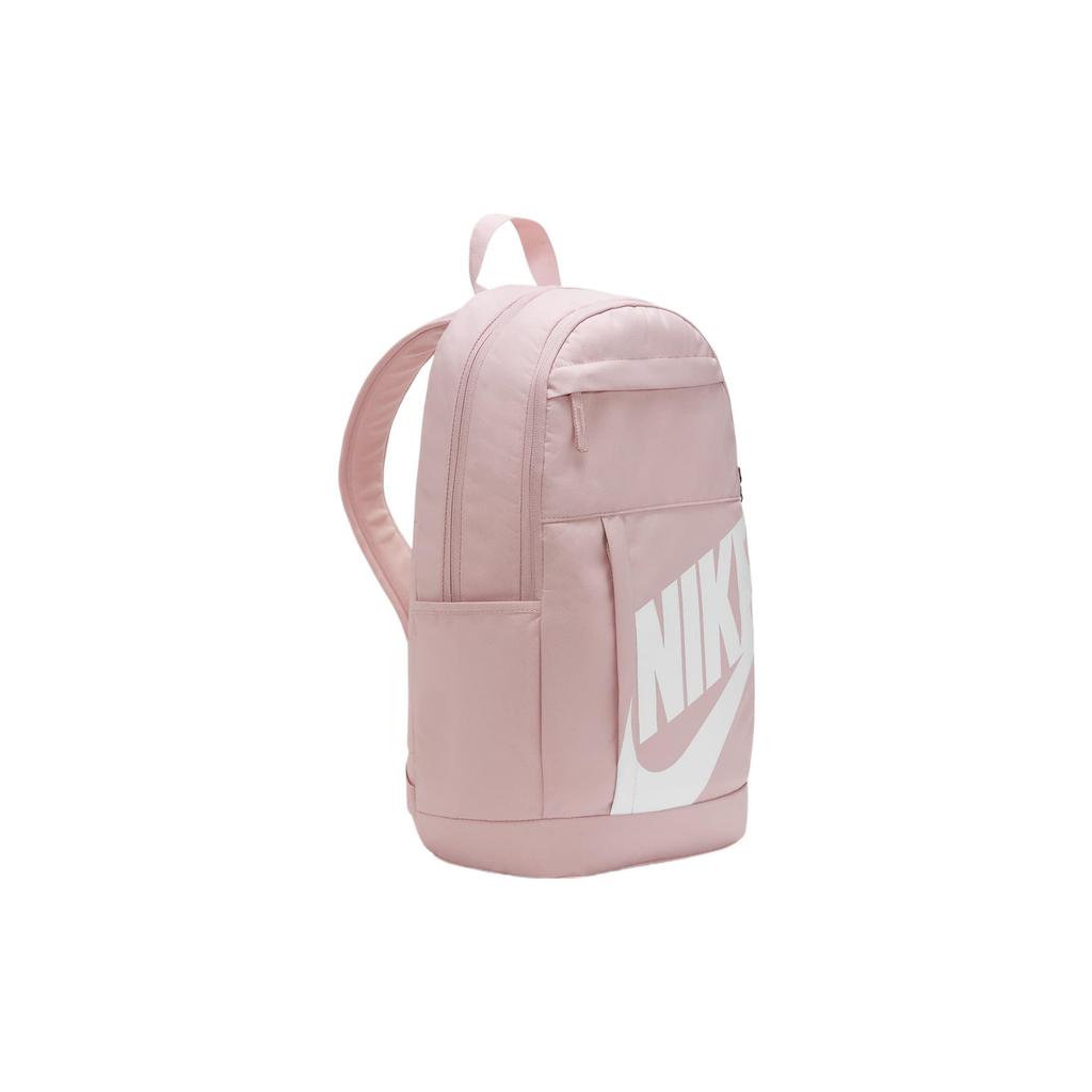 Nike Базовый повседневный спортивный рюкзак Elemental с большим логотипом из ткани Женский рюкзак Цвет: Вишнево-розовый DD0559-630