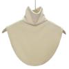 Detachable Fake Collar Warmer High Elastic Detachable Turtleneck Elastic Neck Cover  For Women Men