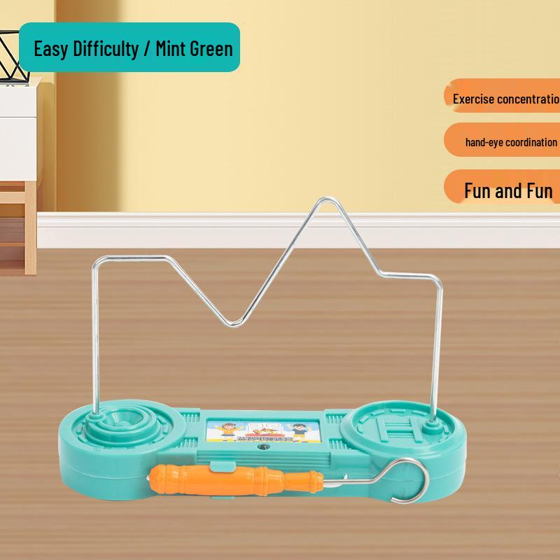Electromagnetic Hot Wire Maze: Hand-Eye Coordination and Concentration Training Toy