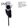 Halloween Props for Children Trick or Treat Bags Kids, Palm Shaped Candy Holder, Decorative Party Pouches Skeleton Hand Pouch with Long Handle Goodies