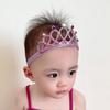 Rhinestone Baby Headband Glitter Pearl Infant Headwear New Elastic Turban  Children Toddler