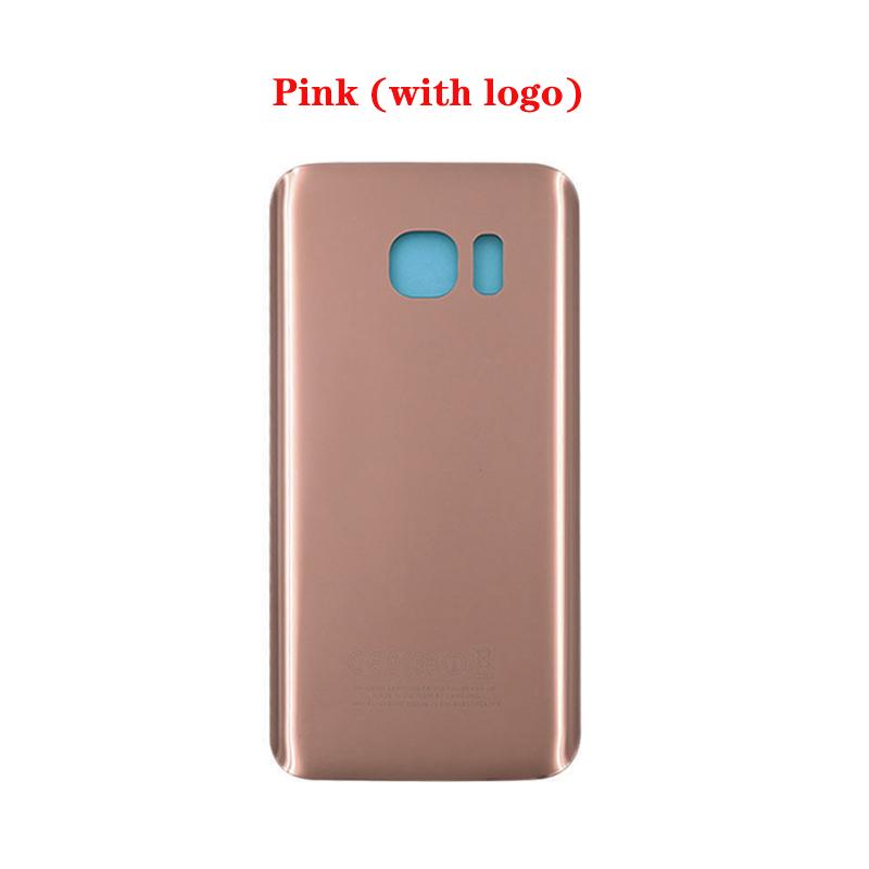 Новая задняя часть для Samsung Galaxy S7 G930, запасные части для задней двери, стеклянный корпус батареи с камерой