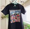 Новая редкая футболка унисекс для фанатов Radiohead, рок-группы, музыкальная футболка Radiohead
