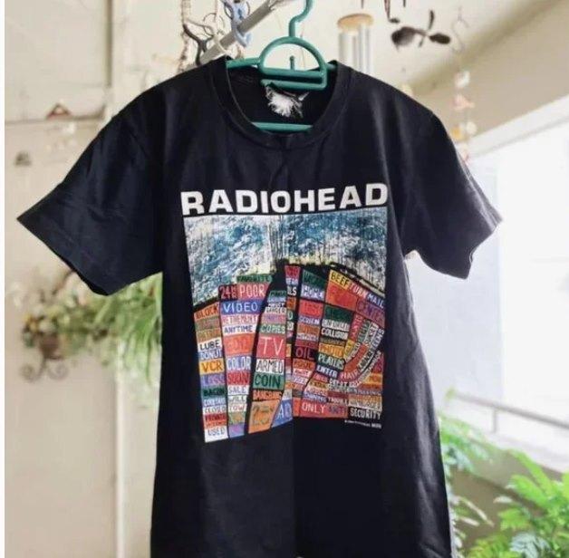 Новая редкая футболка унисекс для фанатов Radiohead, рок-группы, музыкальная футболка Radiohead