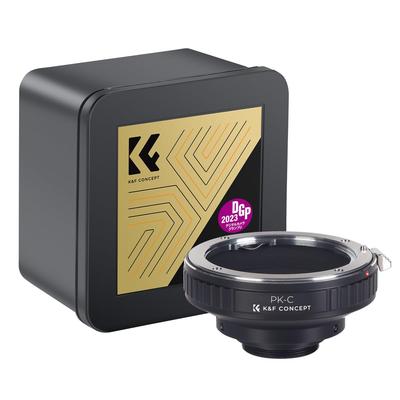 Концептуальный адаптер для объектива Pentax K PK Кинокамера CCTV Камера Адаптер-насадка Прямой K&F PK-C Объектив-C "Магазин производителя"